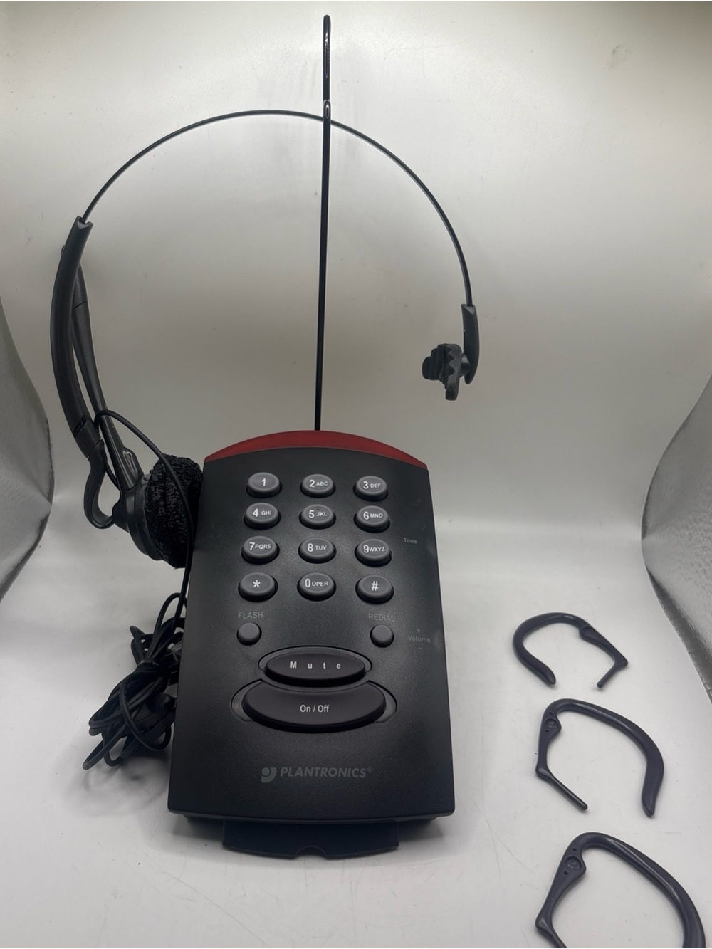 Plantronics T10 Telephone Single Line Hands-Free Convertible Headset System